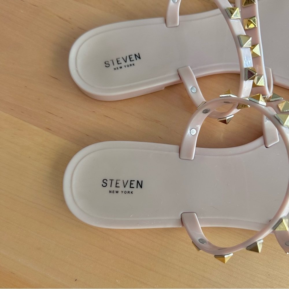 Steven by Steve Madden studded jelly sandals 9.5 - Picture 3 of 5